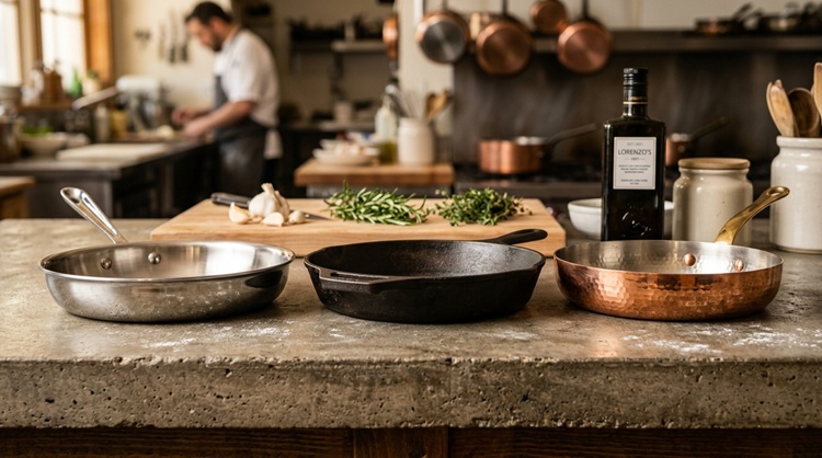 Comparison of Different Cookware Materials